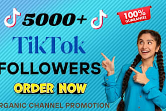 grow and promote your tiktok account organically