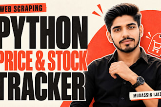 build a python product price and stock tracker