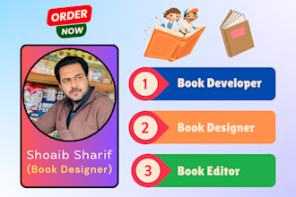 create and design books for children of all grades