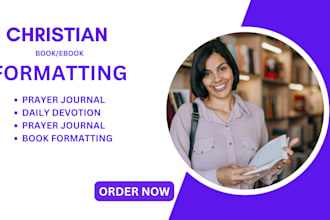 design format daily devotional prayer journal christian ebook amazon kdp