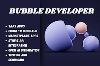 bubble io developer ai saas bubble mvp chatgpt bubble CRM app openai chatbot