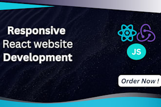 build a modern and responsive react web app