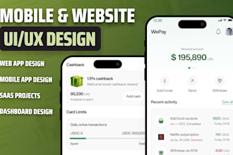 create figma mobile app design, UI UX, saas dashboard UI UX