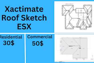 do accurate roof estimates and sketches in xactimate esx