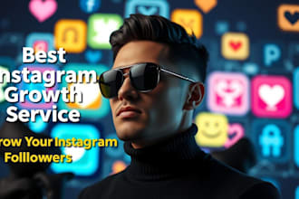do instagram marketing, manage, grow and promote your page