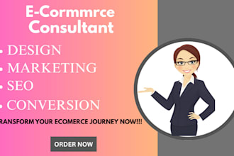 be your ecommerce shopify marketing coach and consultant