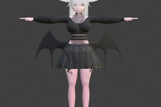 create and edit vrchat avatar vrc character vr model vr chat avatar nsfw furry