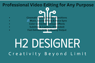 create professional and engaging video edits for your brand