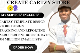 shopify store design cartzy store redesign ecwid design website development