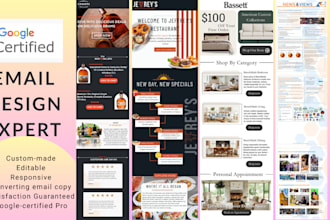 create newsletter design for your brand
