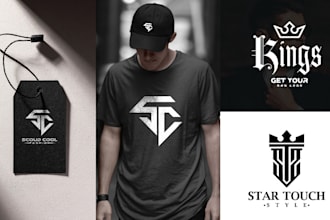 design luxury fashion clothing brand, apparel and boutique fashion logo design