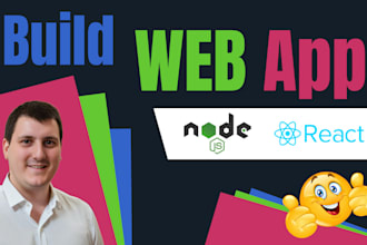 build web app with nodejs express react nextjs mui tailwind