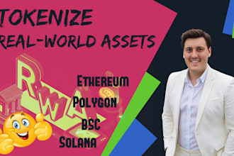 create rwa tokenized assets on ethereum binance polygon solana xrpl