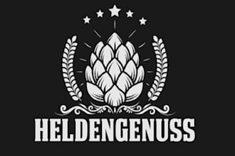 design awesome genuine brewery logo