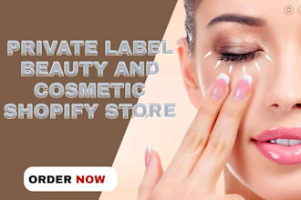 design lashes website beauty website skincare shopify store spa website