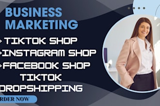 facebook shop, tiktok shop, instagram shop, tiktok dropshipping, upload products
