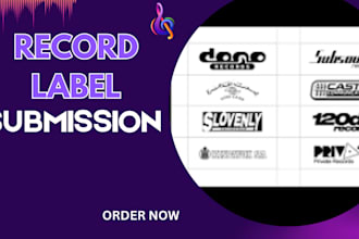 pitch and promote your music to major record label