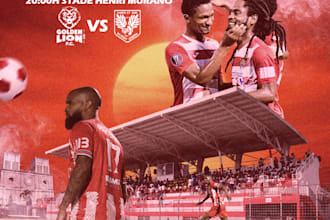 match day, next match and any sport poster design