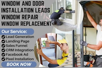 generate window and door installation leads window repair or replacement leads