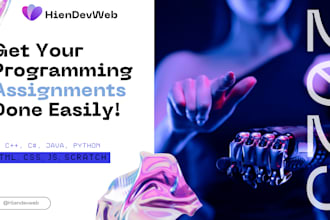 complete all your programming assignments in python, HTML, CSS, and js