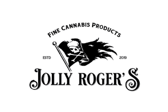 design looks nice cannabis company logo with pirate themed