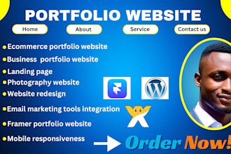 build portfolio, business, personal website, photography website on framer SEO