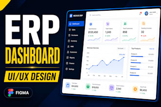 design professional enterprise erp system UI UX