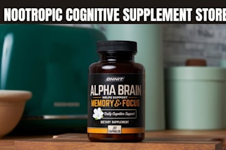 nootropic website neuroenhancer brain supplement store nutraceutical website