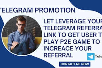 add 10k daily mini game miner user to your link telegram referral link promotion