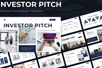 do investor ready pitch deck design in powerpoint  impactful and fundraising