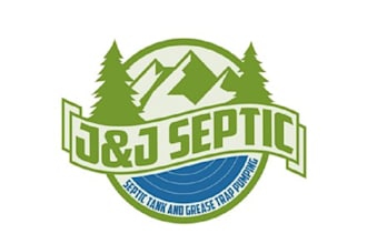 design included retro service company logo