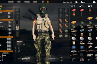 modify zones within your dayz servers, custom map,dayz character,implement asset