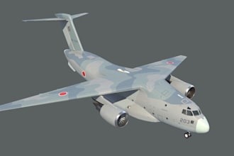 create aircraft model airplane model drones military helicopter for 3d printing