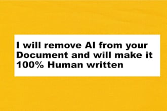 remove ai content from your document