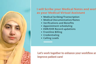 scribe your medical notes and be your virtual assistant