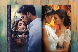 design professional romance and novel book covers