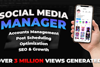 manage your brands social media accounts