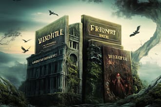 create your fantasy, horror, science fiction book cover