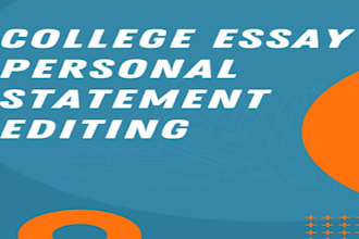 elevate your personal statement or admissions essay