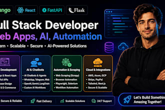 be expert full stack django ai custom agentic rag app developer