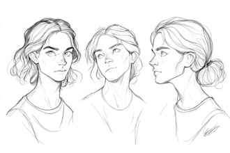 draw sketches for dnd and fantasy characters design