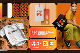 create a modern and unique logo that tells your brand story