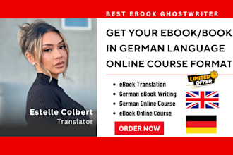 be your german ebook writer german online course creation ebook ghostwriter