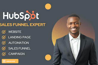 setup hubspot crm hubspot website landing page hubspot workflow automation