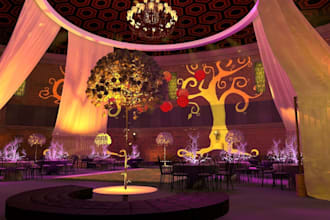 revamp 3d sauna lounge,wedding hall design,corona render,theatre, guest restroom