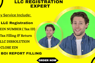 dissolve US llc, register llc, close ein, boi report, itin and ein application