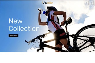 design profitable bicycle shopify bike store sport accessories skate website