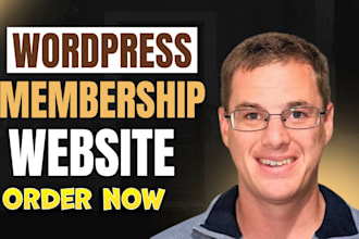 build wordpress membership website, subscription website with memberpress