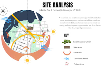 do architectural site analysis and mapping diagrams