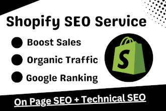 do shopify SEO to boost sales and improve google ranking